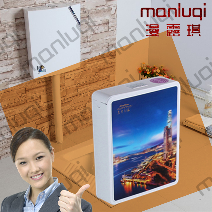 Luqi New Printing Crush Pit Tank Toilet Squat Toilet Toilet Toilet Water Saving Double Press Tank