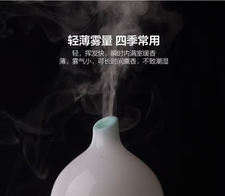 Bear Máy siêu âm trị liệu bằng hương liệu Plug-in Đèn hương liệu Hương đốt phòng ngủ Máy tạo độ ẩm Im lặng Sương mù Không khí nóng Độ ẩm - Máy giữ ẩm máy tạo ẩm lọc không khí