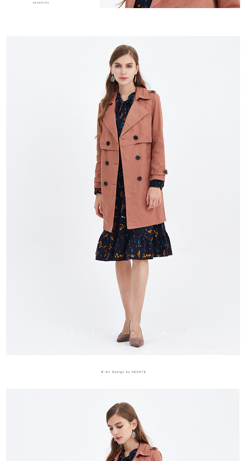 Trench pour femme SEDATE en Coton - Ref 3226243 Image 12