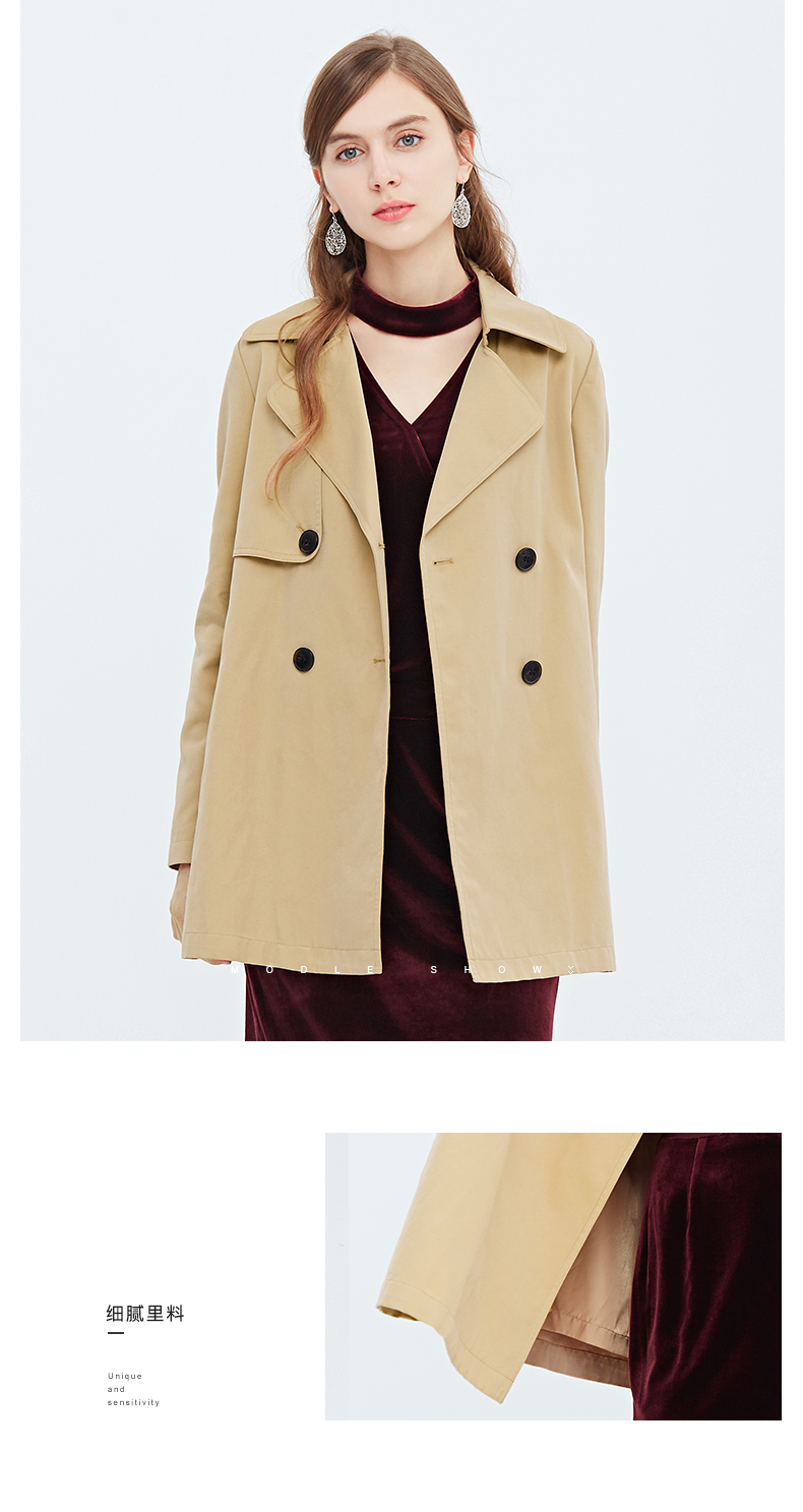 Trench pour femme SEDATE en Coton - Ref 3226292 Image 17