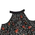 Yihua Ou Xiu 2019 hè nữ tính khí mới quây họa tiết hoa voan eo cao in họa tiết váy chữ A nhỏ - Váy eo cao