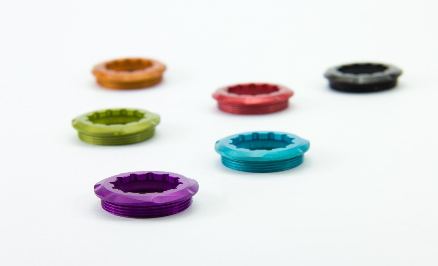 Ukraine GARBARUK Skeleton CNC Anodized Flywheel Cover Lock Ring