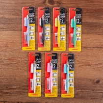 Carving knife color pencil knife with 12 blades Blue White Green purple powder black rubber knife