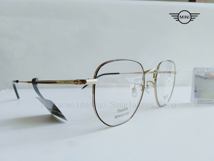 Bộ nhớ chính hãng BMW MINI bộ nhớ khung titan cận thị M59002 với đèn bảo mật - Kính kính rayban nữ