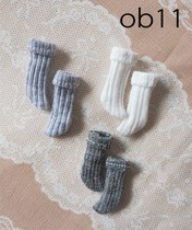  obitsu11ob11 American knot pig 12 points soft and thin threaded flanging socks socks