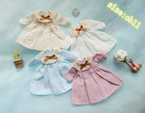  Multi-color ob11 retro baby clothes one-piece skirt Classical style nap skirt gentle dreamland