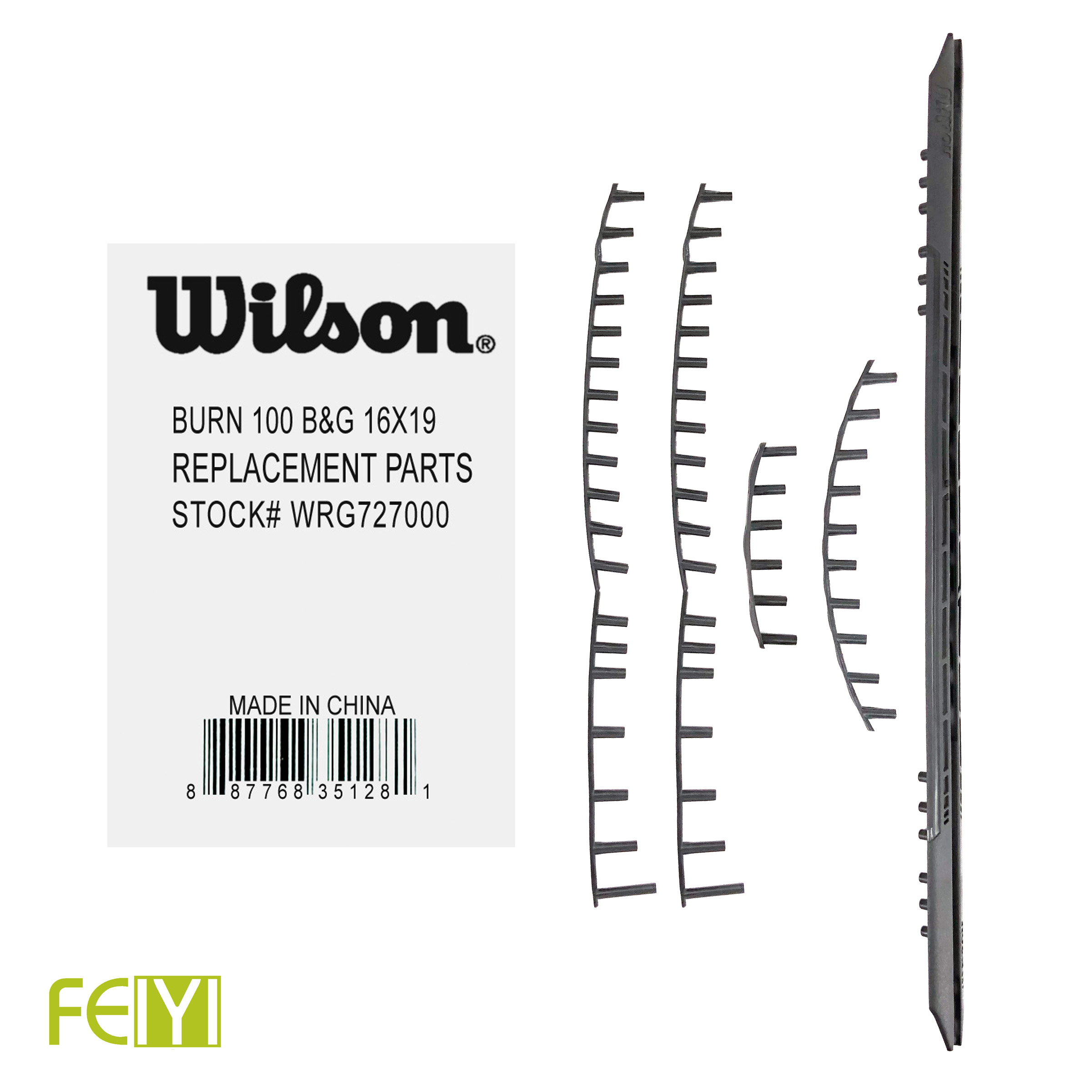 Wilson Burn 100 S LS ULS Team 2015 Tennis Racket Protection Tube