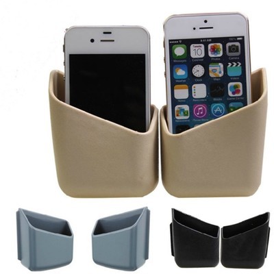 Multi-functional adhesive type on-board set truck Car Debris Bag can put mobile phone Cigarette Box Seat