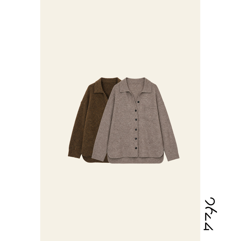 Alpaca Lazy Shirt Jacket 6335668