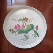 Wenge period Horflower tea tray-ornamental practical tea tray tray