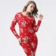 Ý Dalai quầy nữ chính hãng cotton jacquard đồ lót quần quần phù hợp với quần áo mùa thu quần dài quần áo ấm 5826