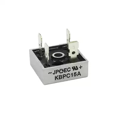Shanghai Qiyi JPEC single-phase rectifier Bridge KBPC15a KBPC1502 KBPC15A200V rectifier