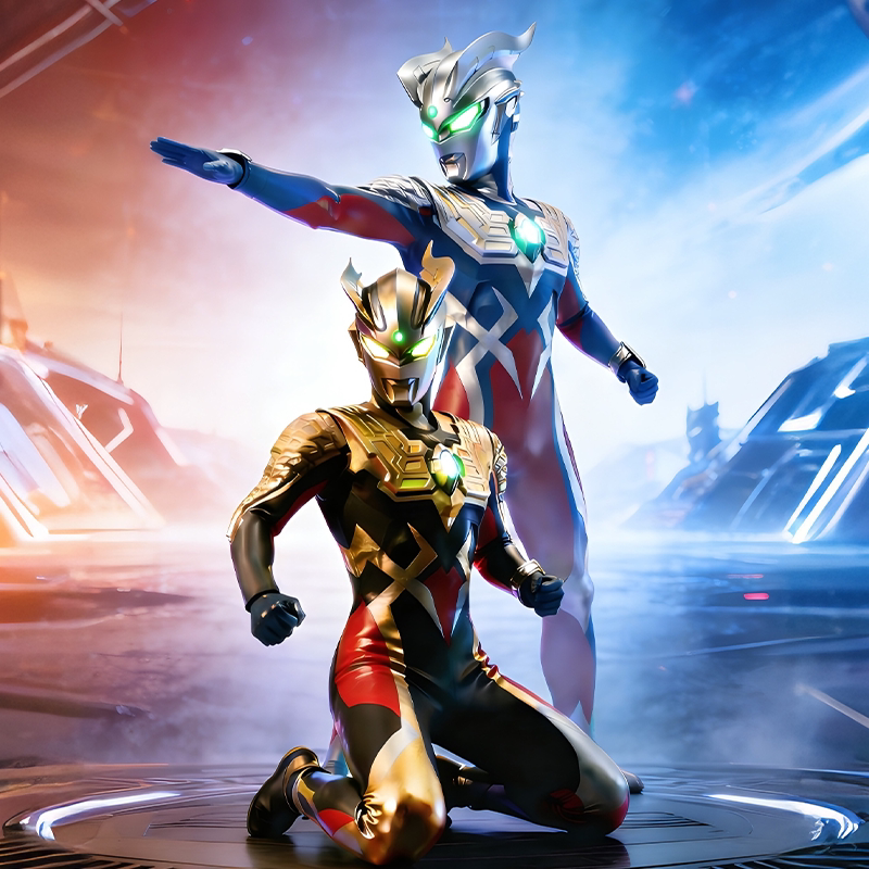 ウルトラマンゼロ子供用ボディスーツ、ティガ服、大人用コスプレ衣装、男の子用スーパーヒーローマントパフォーマンスコスチュームバトルスーツ