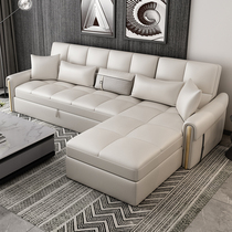 Folding sofa bed dual-use multi-function double sitting and sleeping telescopic net red living room small apartment sitting and sleeping dual-use sofa