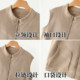 ເສື້ອກັນໜາວ Polar fleece ສໍາລັບແມ່ຍິງດູໃບໄມ້ລົ່ນແລະລະດູຫນາວ sleeveless liner vest ອົບອຸ່ນວ່າງບວກຂະຫນາດແມ່ຂອງ fleece cardigan waistcoat ເທິງ