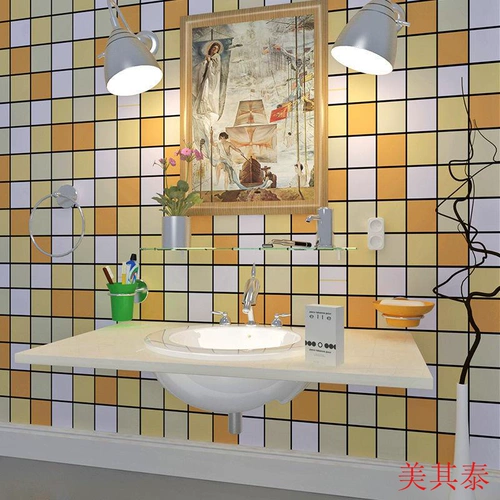 Сущность2019 кухонные туалетные водонепроницаемые обои с густыми ванной комнатой для туалета для ванной комнаты сами -стенка