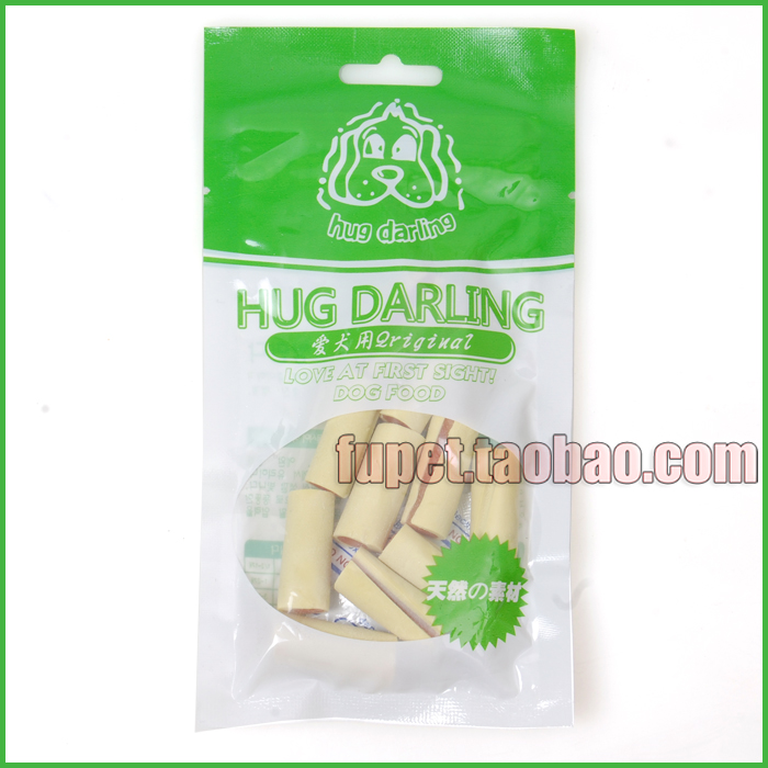 Hag Pet Snacks Gà Sữa Khăn lau 10 Gói Dog Snacks Beauty Molar Clean Răng thức ăn hạt mềm zenith cho chó