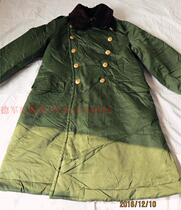 Cadres Wool Leather Big Coat Special Class Anti-Chill Fur Integrated Cold Bank Patrol Value Night Shift Standing Guard Cotton Coat