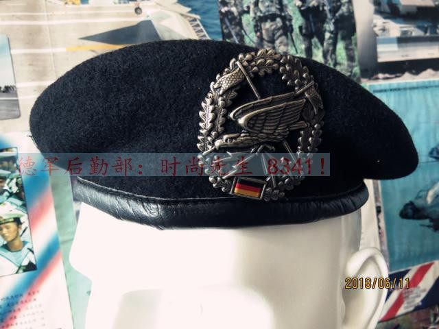 Brand new Heijun Black Berehat pure wool The Berehat Han version 100 hitch a video painter art performance hat