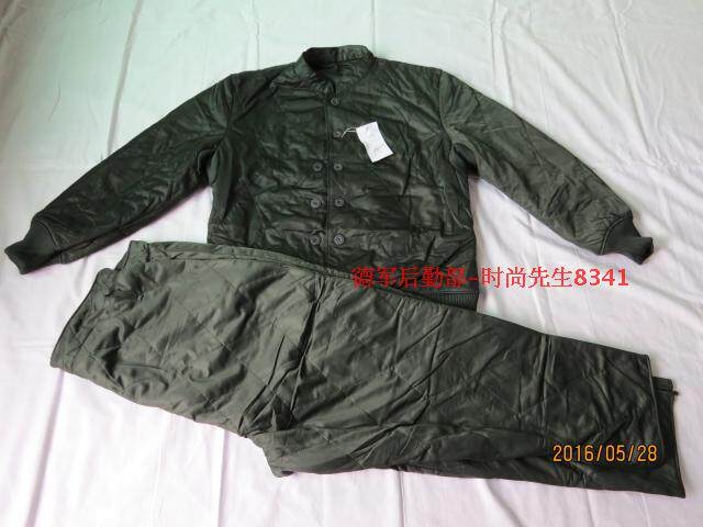 Dongbalu cotton clothes and pants suit warm area pine branch green cotton clothes and cotton pants winter thickening warm pajamas suit