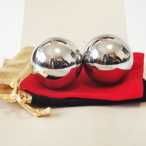 Baoding Iron Balls Fitness Ball Seniors Health Care Ball Massage Exercise Mouse Holding Hollow Ring Tone Jian Ball Solid