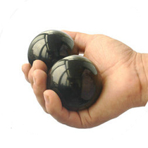 Cooking black solid steel ball Baoding iron ball fitness ball health ball in old age handball transfer to grip ball massage ball