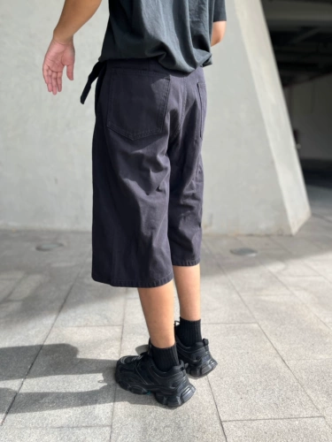 I795 Lema Bargares пьет пять -точечные повседневные шорты черные джинсовые летние мужчины -мужчины