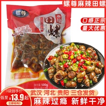 Spicy snail bagged cooked food nostalgic childhood snacks open the bag ready-to-eat fresh wine snacks