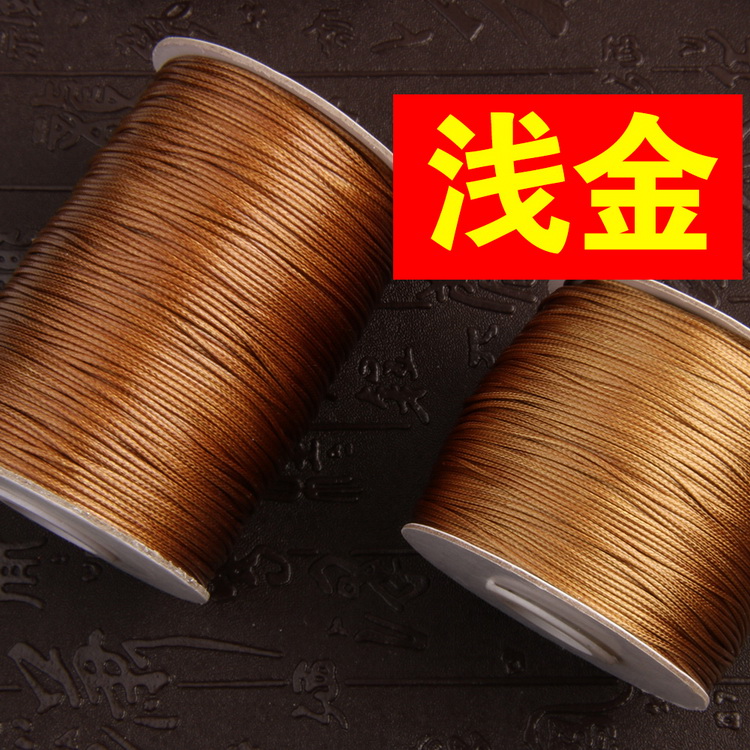 Wenwan sáp dây da sáp dây sáp dây Hàn Quốc sáp dây vòng tay bện dây thừng vòng cổ mặt dây thừng dây tự làm dây mặt dây - Vòng đeo tay Clasp vòng tay ngọc trai