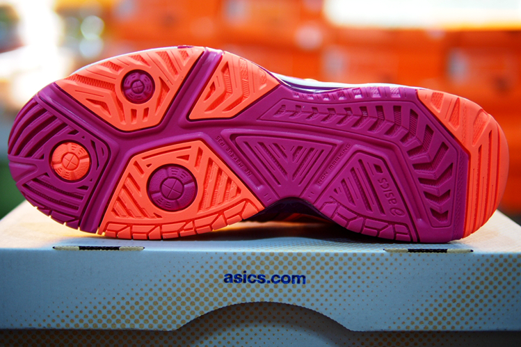 ASICS yaseshi GEL-RESOLUTION 6 giày quần vợt chuyên nghiệp của phụ nữ E550Y series điểm đích thực giày lười thể thao nam