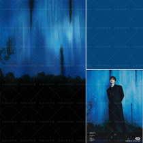 Chuangmei Photo Studio blue retro texture background cloth merchant photo retro blue background paper Taobao clothing photo photo paper