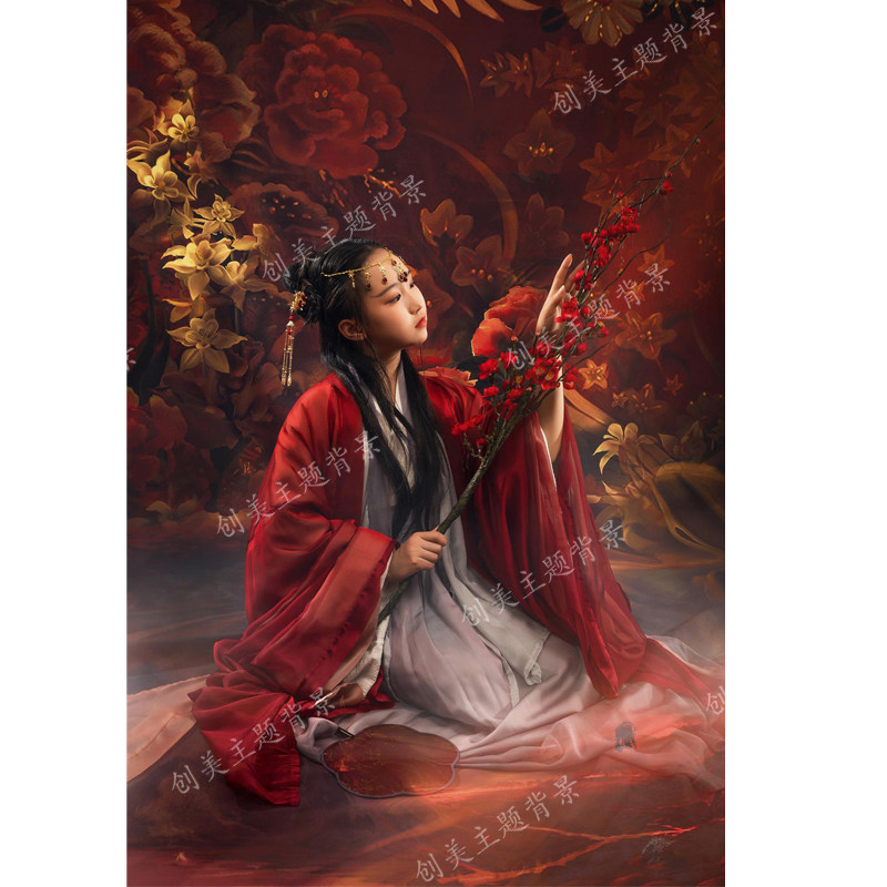 Photo gallery Ancient Clothing Ancient Dress Photo Background Photo Gallery Ancient Dress Photo Writing Real Painting Meaning Background Writing True pz-819 Flower Mark