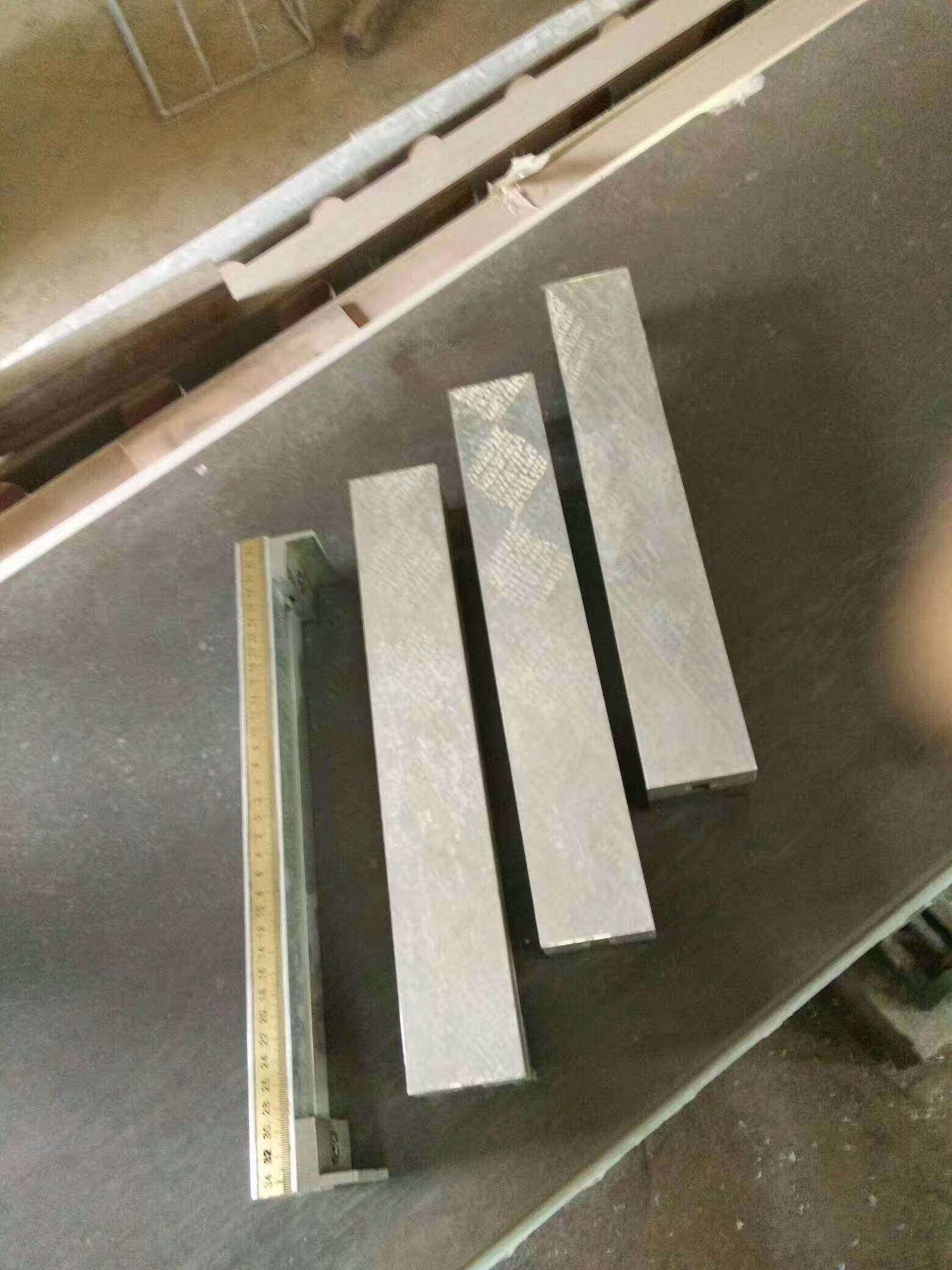 Magnesium aluminum alloy bridge plate Magnesium aluminum alloy adjustable bridge plate flatness detection adjustable bridge plate 220 -- 500mm