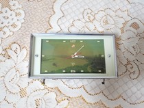 Has been maintained early Shanghai diamond brand alarm clock mechanical winding alarm wall clock nostalgic old flying pigeon 35