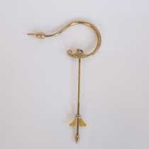 Boutique thrush stainless steel birdcage accessories Bamboo bamboo old bamboo birdcage hook hook pure copper