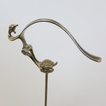 White copper boutique thrush stainless steel bird cage accessories Bamboo bamboo old bamboo bird cage hook hook accessories