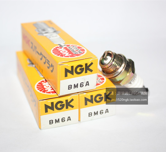 Imported NGK spark plug BM6A corresponds to 5843 CJ6Y 5846 CJ7Y CJ7Y CJ8Y CJ4 235 CJ4 CS45