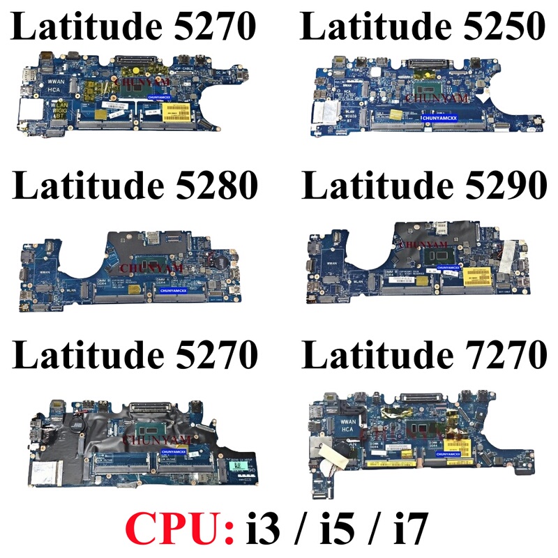 Original Dell/Dell E5250 E5270 E7270 E5280 E5290 E7280 E7290 Motherboard