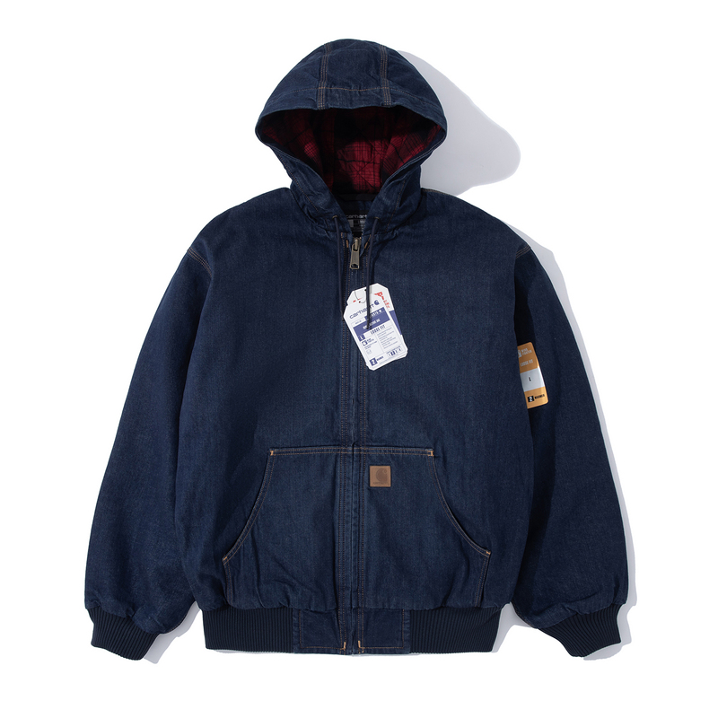 Carhartt 106976 Carhartt Main Line 50Th Anniversary Limited Edition Denim Workwear Hooded Jacket