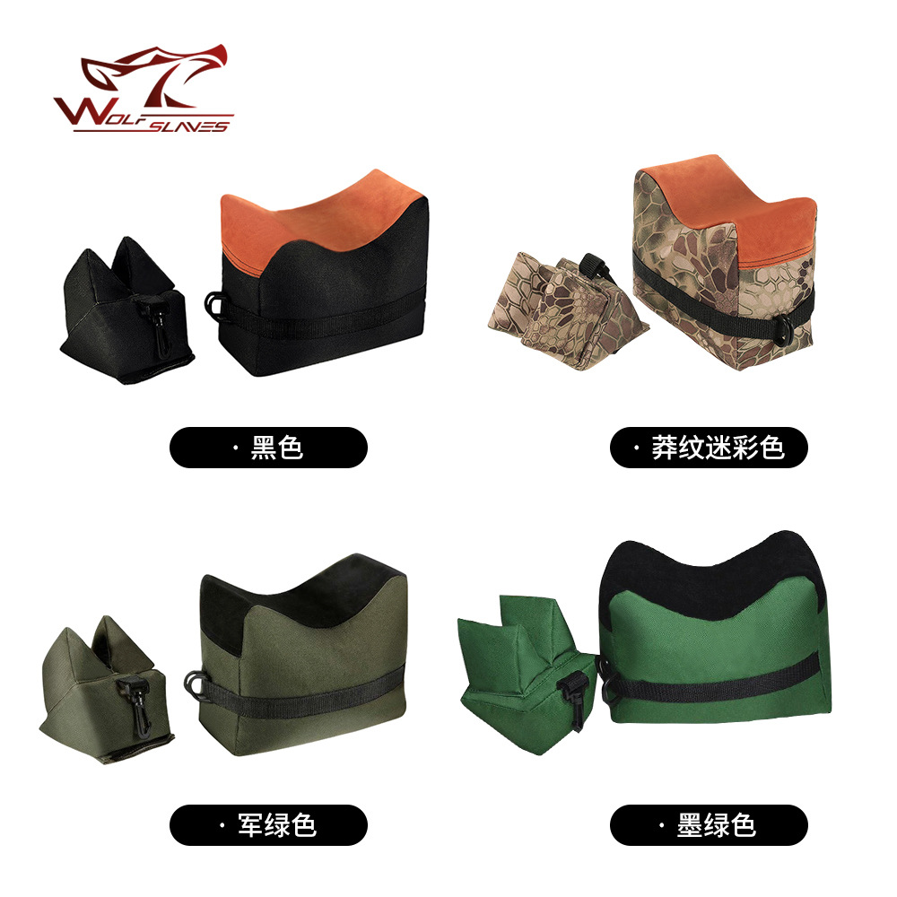 Outdoor Tactical Sandbag Support Package Sights Sandbag Sandbag Targeting Car Hunting Based Pillow School Aiming Clip Fixation