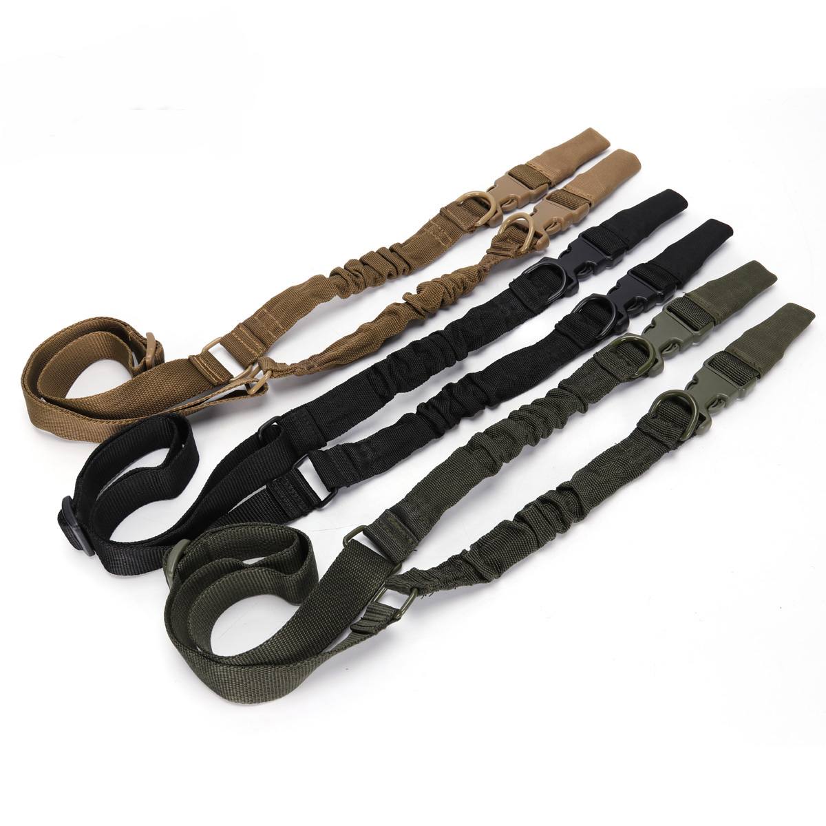 American single-point double-point rope tactical strap CS water gun strap multi-functional tactical gun rope military fan accessories