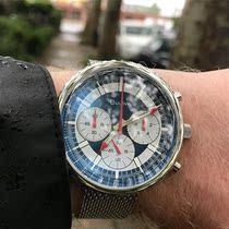 American Bora Mens Watch Set Bulova 96K101 Chronograph Double Strap Mens Watch