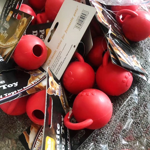 Spot pet dog mini Tibetan food rubber ball small dog vent molar dog companion schnauzer toy