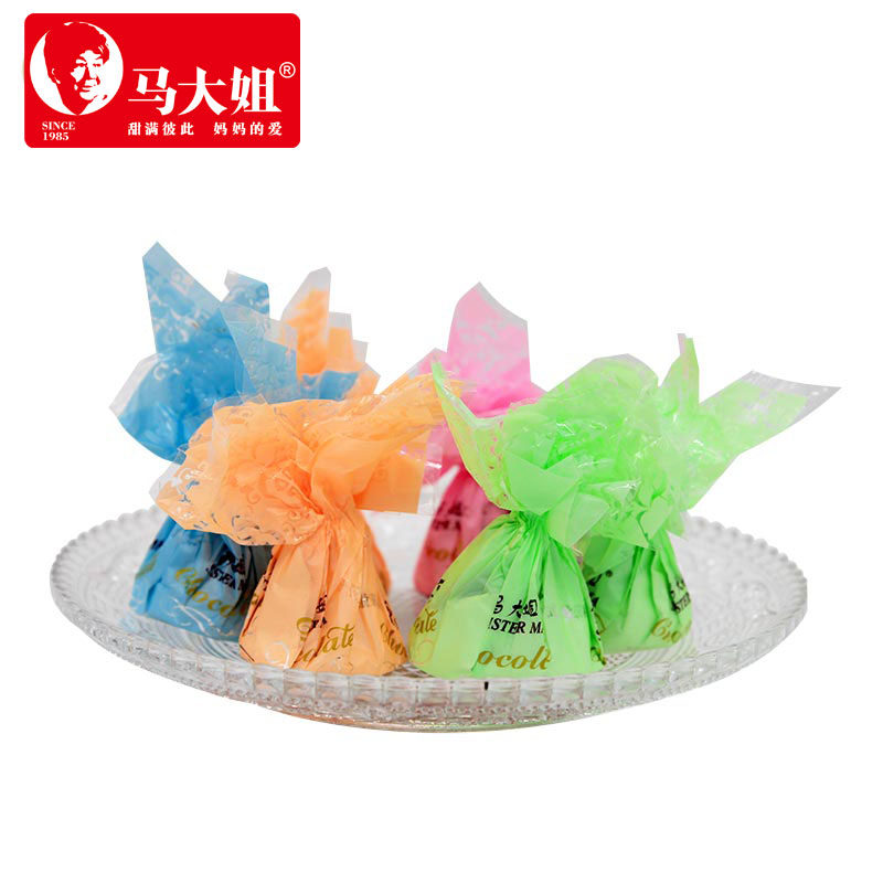 Sister Ma wine heart chocolate sandwich sugar wine sugar wedding candy candy bulk snacks wine heart candy