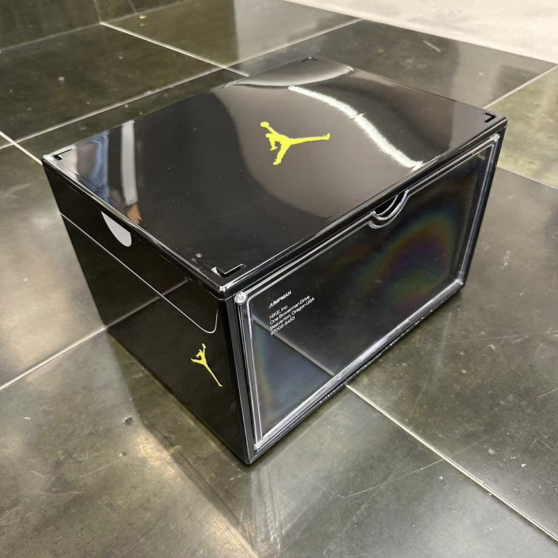 Nike Classic Shoe Box Side-Opening Acrylic Transparent Storage Box Sneakers Shoe Wall Trendy Fashion Shoe Cabinet