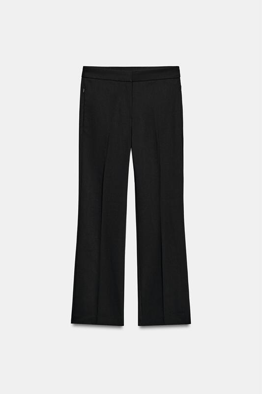 July Zara Domestic Genuine Product Purchasing Agent 1608/421 Women's Clothing 2-Color Mini Bell-Bottom Pants 1608421 July Zara Domestic Genuine Product Purchasing Agent 1608/421 Women's Clothing 2-Color Mini Bell-Bottom Pants 1608421