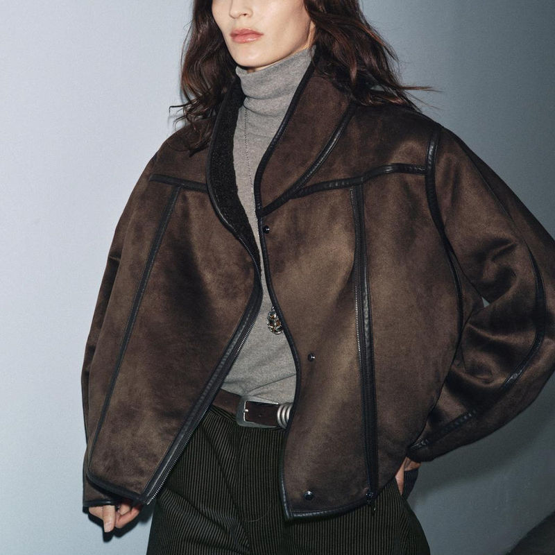 January XS Yue Zara Domestic Genuine Product Purchasing Agent 3548/264 Women's Double-Sided Jacket 3548052 January XS Yue Zara Domestic Genuine Product Purchasing Agent 3548/264 Women's Double-Sided Jacket 3548052