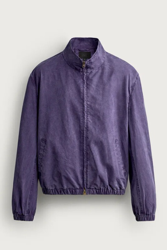 September Zara Domestic Genuine Product Purchasing Agent 3715/812 Men's Washed Effect Short Jacket 3715812 September Zara Domestic Genuine Product Purchasing Agent 3715/812 Men's Washed Effect Short Jacket 3715812