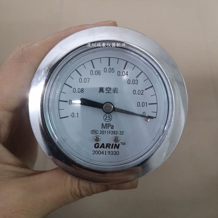 真空表负压表-0.1-0拔罐机吸引器洗胃机吸痰器干燥箱医用压力表