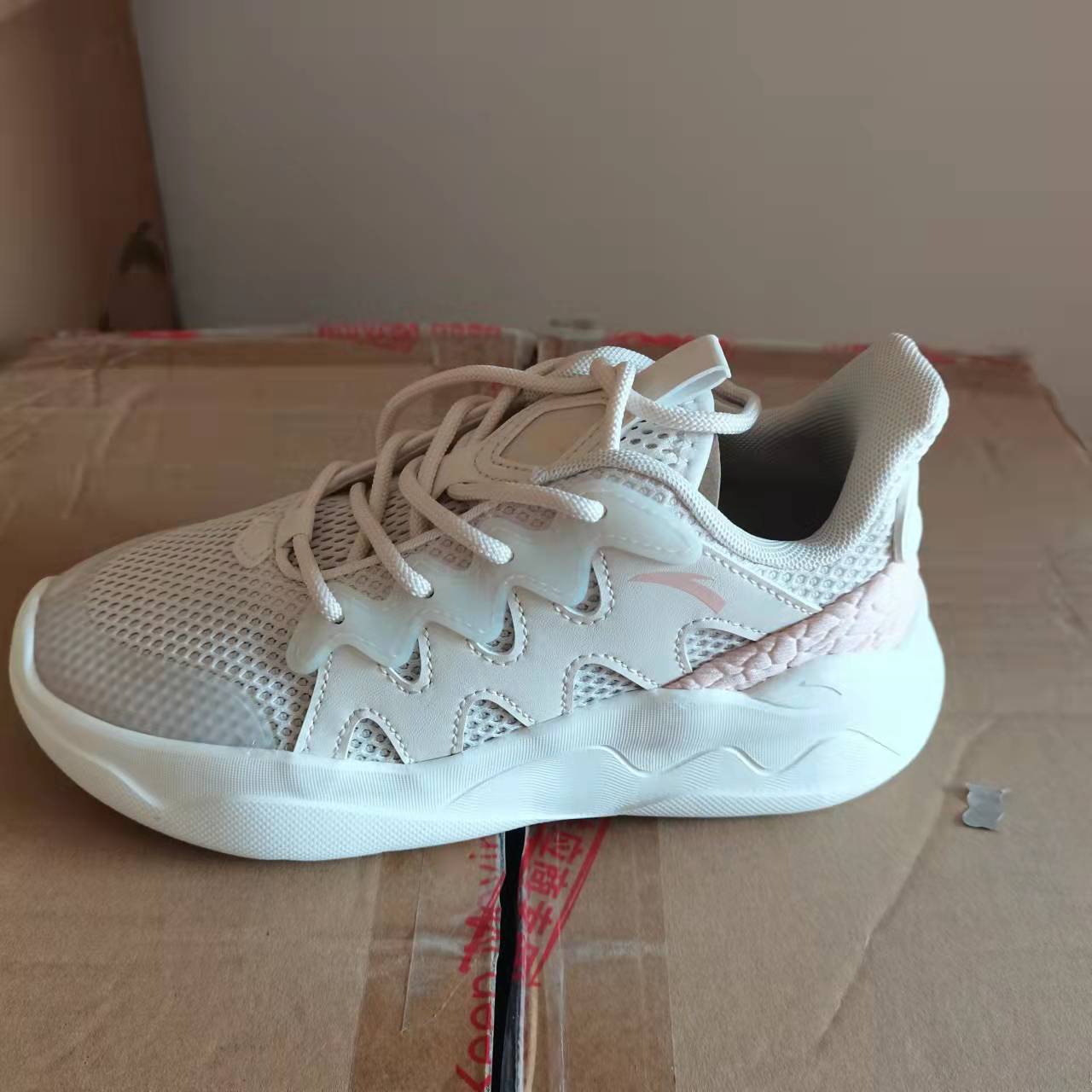 Anpedal Women Shoes 2021 Autumn New Breathable Fashion Net Face Breathable Motion Tide Casual Shoes 122138860